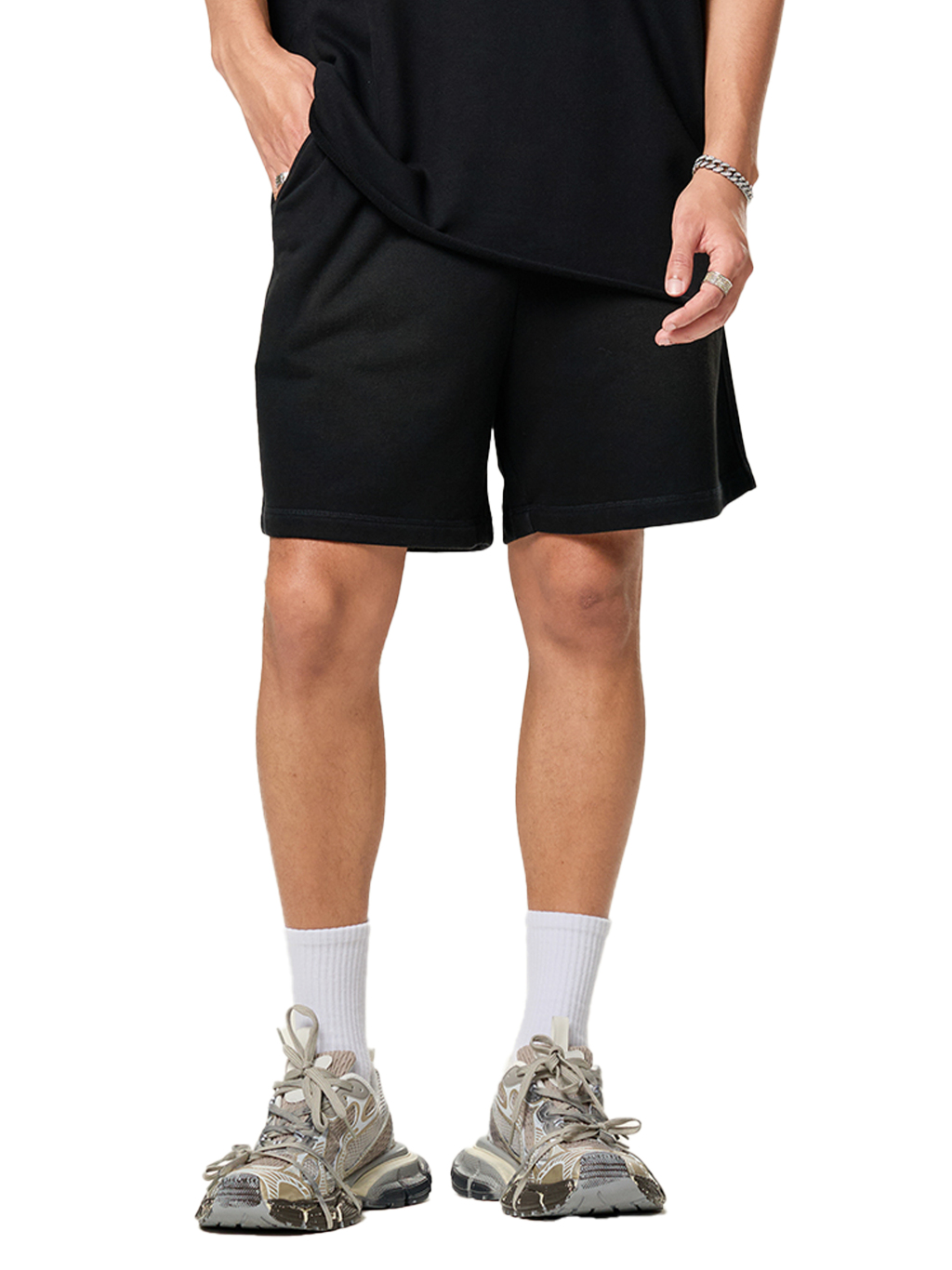 Sunfade Raw Edge Cargo Shorts – Vintage Streetwear | Tapstitch-3